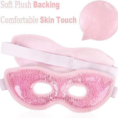Eye Masks for Puffy Eyes Reusable Hot Cold Compress Gel Eye Mask Cooling Eye Mask for Swollen Eyes Dry Eyes Stress Skin Care