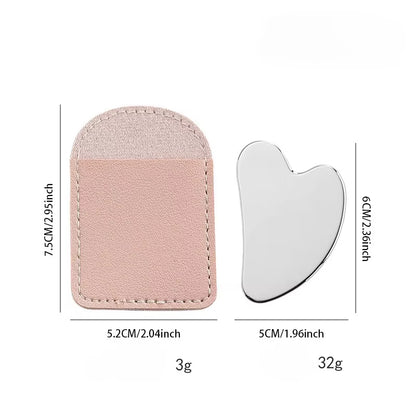 Stainless Steel Gua Sha Scraper Skin Beauty Care Face Massager Full Body Neck Guasha Detox SPA Masssage Tool Stress Relax