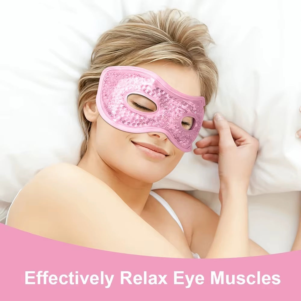 Eye Masks for Puffy Eyes Reusable Hot Cold Compress Gel Eye Mask Cooling Eye Mask for Swollen Eyes Dry Eyes Stress Skin Care
