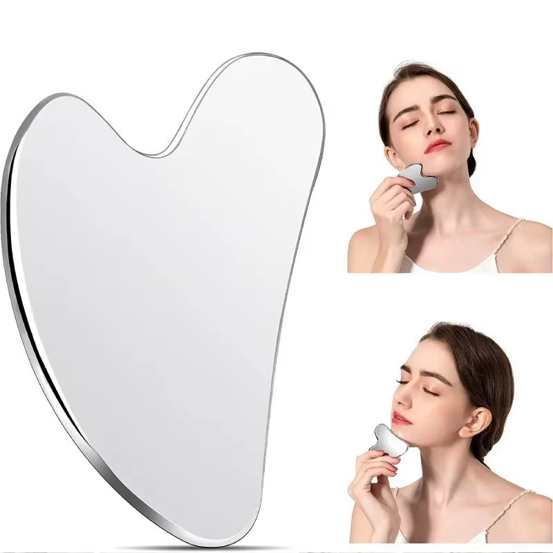 Stainless Steel Gua Sha Scraper Skin Beauty Care Face Massager Full Body Neck Guasha Detox SPA Masssage Tool Stress Relax
